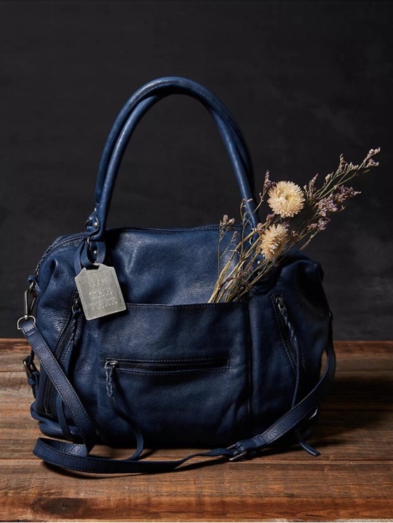 Free People Handbags - Free People Emerson Dark Rinse NWT